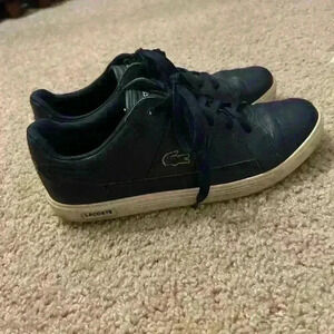 Lacoste blue tennis shoes size 7.5 Men’s